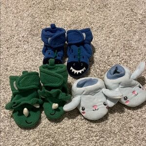 Baby Booties/Slippers— 0-6 months